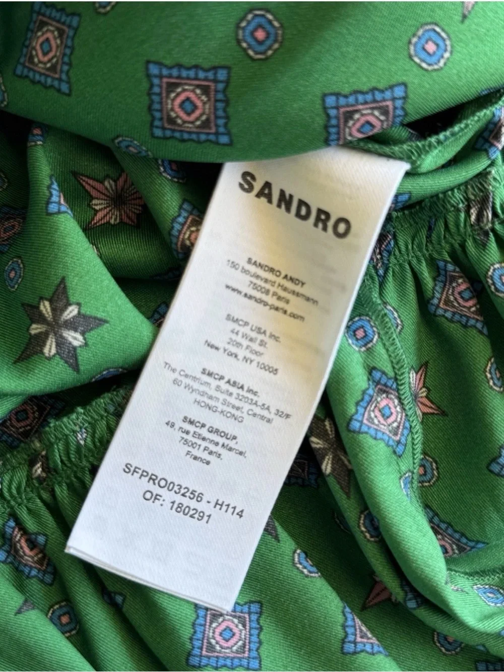 Sandro Paris Mini Dress Size 36 - Picture 8 of 9
